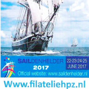 Stamp Sail2017 Den Helder & Battle of Medway